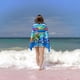 thumbnail image 2 of RoboGobo Toalla de playa de secado rápido con diseño temático, regalo para mujeres y niñas, ideal para cumpleaños, fans, amantes de la música, uso en la playa o al aire libre, 78 × 180 cm, 2 of 6