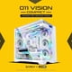 thumbnail image 2 of Carcasa compacta Lian Li O11Vision de vidrio templado de acero blanco ATX, 2 of 7