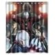 thumbnail image 1 of Cortina de ducha con diseño de animales de Devil May Cry, juego de cortinas de baño con ganchos, tamaño 60 x 72 pulgadas, 1 of 3