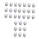 thumbnail image 4 of Huevos De Espuma Para Manualidades Huevos De Poliestireno Blanco Para Decorar Pintura Hecha A Mano 30pcs 8cm, 4 of 5