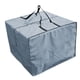 thumbnail image 4 of Cojín Bolsa de Almacenamiento Bolsa de Protección Cuadrada con Cremallera Plegable Bolsa de Almacenamiento Grande para Decoraciones Navideñas Patio Mu gris, 4 of 5