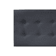 thumbnail image 2 of Respaldo Elegante King Capitone 180x60 Cm Gris Oscuro Lino, 2 of 3