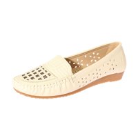 Vía Franca - Mocasín Beige Marche