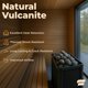 thumbnail image 2 of Piedras para sauna SAUNOM 15 kg de vulcanita natural resistentes a las grietas, 2 of 7