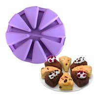 Genérico - Molde Silicona Rebanada Moldes Reposteria Molde De Porciones
