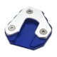 thumbnail image 3 of Almohadilla de licencia de ampliación de lateral de motocicleta, aleación de aluminio para Krv 180 2021, licencia de soporte auxiliar de Azul, 3 of 5