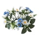 thumbnail image 2 of Daisy Candle Rings Wreaths Flower Wreaths Para Mesa De Comedor De Granja, Blanco Y Azul, 2 of 5