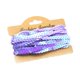 thumbnail image 5 of 5 a?os de lentejuelas Paillette Ribbon Trim Trim Lace Encaje DIY ropa de costura púrpura, 5 of 5