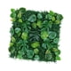 thumbnail image 3 of Panel de Pared de Césped Artificial de 19" X 19", Panel de Pared de Seto, Cerca de Privacidad, Fondo de Vegetación, Decoración de Pared para Bodas, Fe Estilo B, 3 of 5