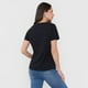 thumbnail image 2 of Polera Mujer M/c Focal Print Cuello V Negro Corona, 2 of 5