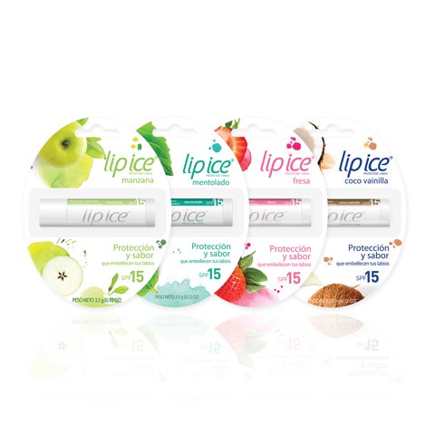Lip Ice - Pack Regular 4 Sabores
