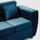 thumbnail image 3 of Living Kansas 3 cuerpos + 2 Pouf Felpa Azul P, 3 of 6