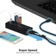 thumbnail image 4 of Hub USB SABRENT HB-B7C3, 10 puertos, 3, carga inteligente, 60 W, 4 of 8