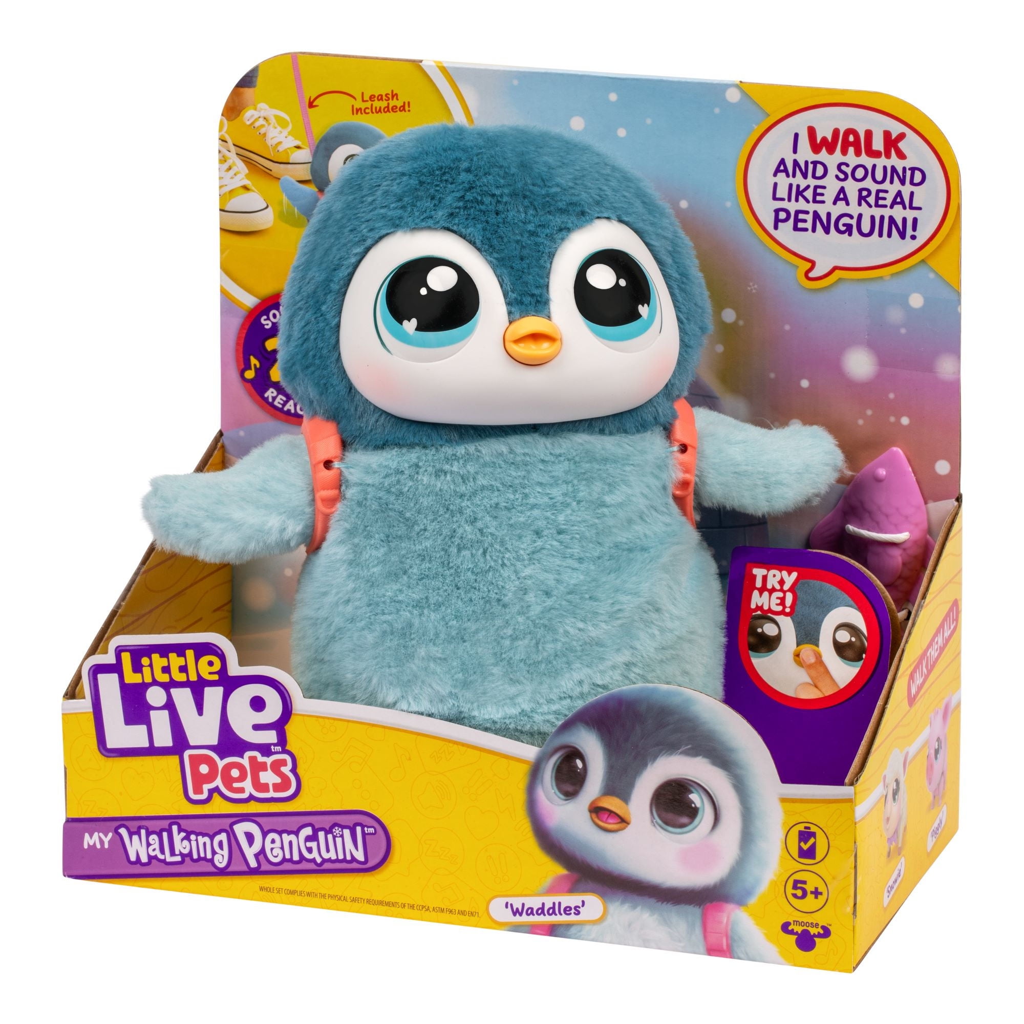 Little Live Pets - Peluche Mi Mascota Pingüino Surtido 1 Un
