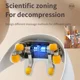 thumbnail image 3 of New 6D Shiatsu Back Neck Shoulder Massager Wireless Powerful Heated Kneading Car/Home Massage Shawl Best Gift Health Care, 3 of 3