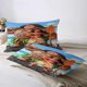 thumbnail image 4 of Moana Bedding Sets Cartoon Duvet Cover Lightweight 3 Piece Bet Sets for Kids Boys Girls, 4 of 5