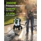 thumbnail image 2 of Hidrolavadora etoolab 5000 PSI 3.0 GPM con cañón de espuma, 2 of 7