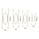 thumbnail image 1 of Set 16 colgadores de platos acero inoxidable dorado, 1 of 3