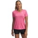 thumbnail image 1 of Camiseta Under Armour Tech Twist con cuello en V Super Pink M para mujer, 1 of 2