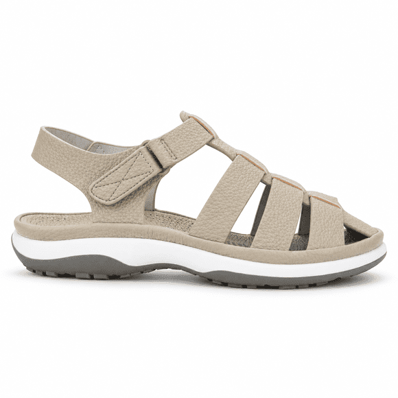 Sandalia Beige Mujer Casual Chalada Gretta