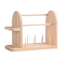 Bothyi - Soporte De Madera Para Guardar Hilos De Punto, Para Tejer A Crochet, Para Mujeres Y Hombres