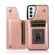 thumbnail image 1 of PU Leather Card Holder Wallet Case For Samsung Galaxy S23 S22 S21 S20 Note 20 Ultra Plus Kickstand Durable Shockproof Cover, 1 of 3