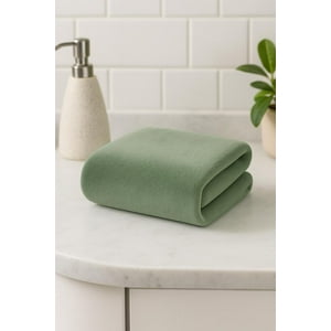Cosas Casa - Toalla De Microfibra 070X130 Verde 070X130