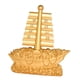 thumbnail image 5 of Escultura Presente Del Ornamento Del Velero De Oro Para La Mesa Decorativa Del Restaurante, 5 of 5