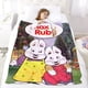 thumbnail image 5 of Max y Ruby anti-pilling, suave, ligera, esponjosa y acogedora de lujo para hogar y cocina – Perfecta para niños y adultos,80X120cm, 5 of 6