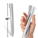 thumbnail image 2 of Estacas de jardín, 13 unidades, 30 cm, acero galvanizado plateado, 2 of 6