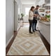 thumbnail image 3 of Alfombra Pasillera Moderna Diseño Jacquard 60x160cm, 3 of 6