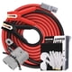 thumbnail image 1 of Jumper Cables Noone, calibre 0, 30 pies, resistente, para batería de coche, 1 of 9
