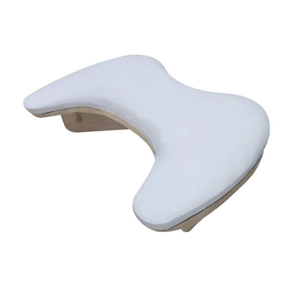 Reposabrazos En Forma De U Soporte Para Reposabrazos Para Uñas Portátil Para El Hogar Salones De Bricolaje Nails Tech Blanco