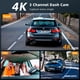 thumbnail image 2 of Dash Cam 4K De 3 Canales Con Gps Wifi Integrado Y Tarjeta De 64 Gb, 2 of 8