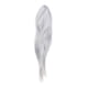 thumbnail image 3 of Moda de encaje largo negro peluca disfraces de Halloween Cosplay pelucas gris plata, 3 of 5