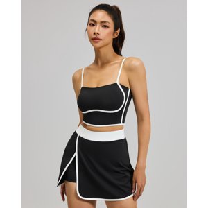 Flix Spa - Conjunto Deportivo Mujer Top Y Falda Short Premium