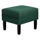 thumbnail image 4 of Sofa New Retro 3c + 2 Pouf Felpa 00 Verde Botella, 4 of 6