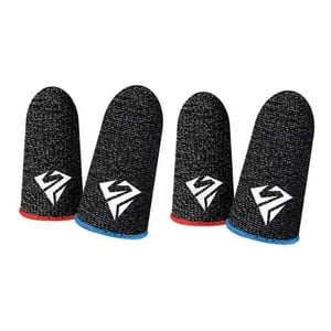 Genérico - Pack 4 Dedales Gamer Fundas Para Dedos Pugb Cod Freefire