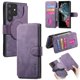 thumbnail image 1 of Funda Billetera Magnética para Samsung Galaxy S22 Ultra Soporte Tarjetas Desmontable Morado, 1 of 6