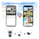 thumbnail image 3 of 2nlf® 10MP Solar Cámara de Seguridad Wifi Exterior Mod3, 3 of 3