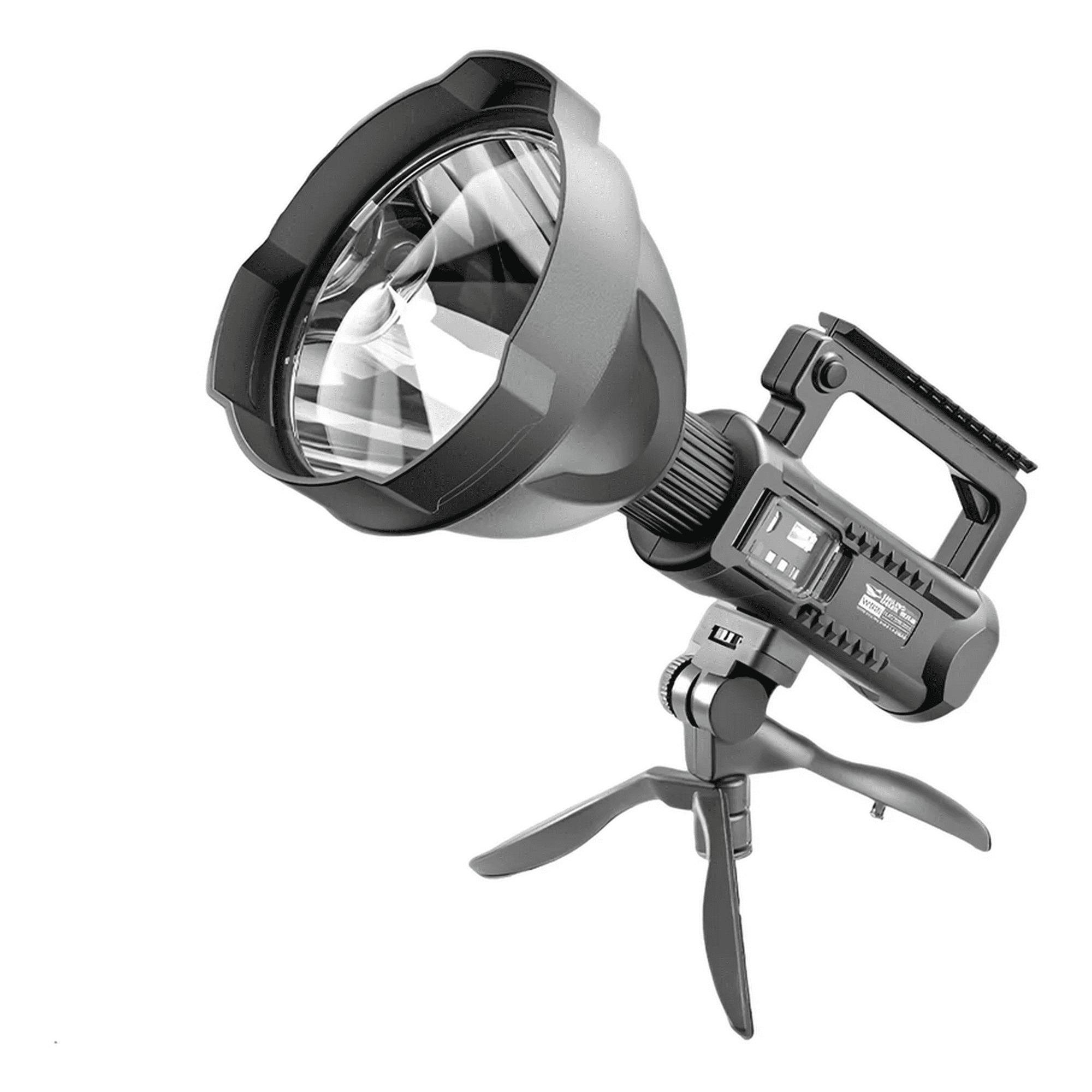 Genérico - Linterna Led W591 Multifuncional Recargable Táctica Con Base