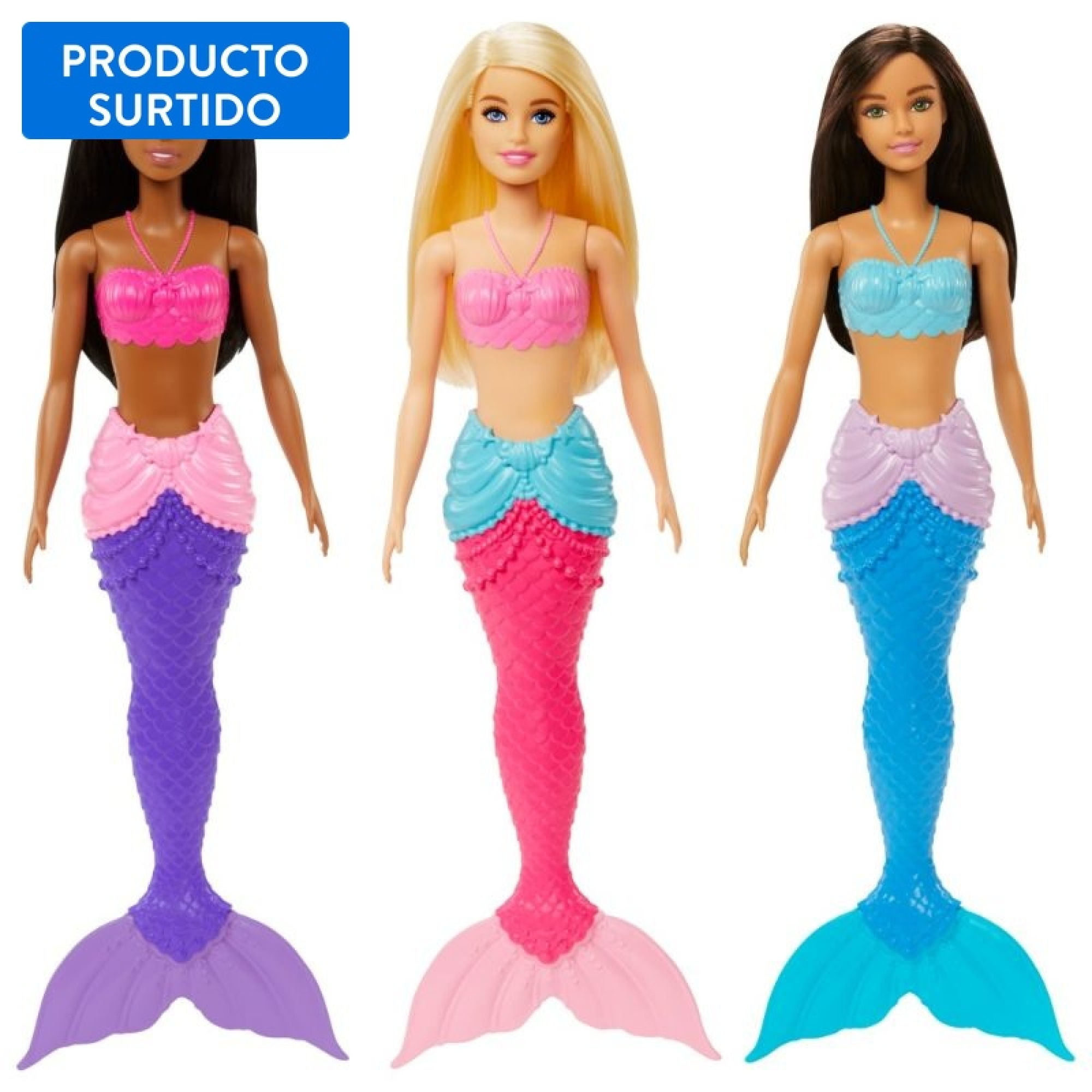 Barbie Fantasía Muñeca Sirenas, Producto Surtido 1 Un