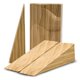 thumbnail image 1 of Silginnes - Topes de puerta de madera, pack de 8 cuñas de acacia, 1 of 5