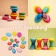 thumbnail image 2 of Juego de equilibrio de juguetes apilables de madera Stacking Rocks, 16 piezas, 2 of 7