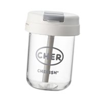 Magideal - Botella Deportiva Linda Para Gimnasio Caminata Camping Ciclismo Café Té Bebidas Leche Jugo