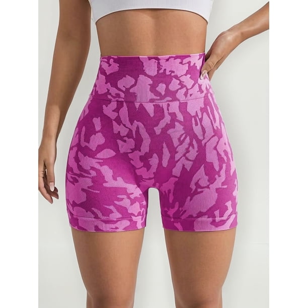 Short Deportivo Mujer Animal Print Push Up Levanta Cola