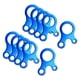thumbnail image 5 of 10 Piezas 3 Agujeros Tienda Cuerda Sujetador Viento Cuerda Hebilla Tensor Azul, 5 of 5