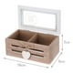thumbnail image 2 of Caja De Té Mediana De Madera 2 Espacios Corazon, 2 of 2