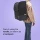 thumbnail image 4 of Bolsa de transporte para cochecito Bugaboo Butterfly - Negra, 4 of 7