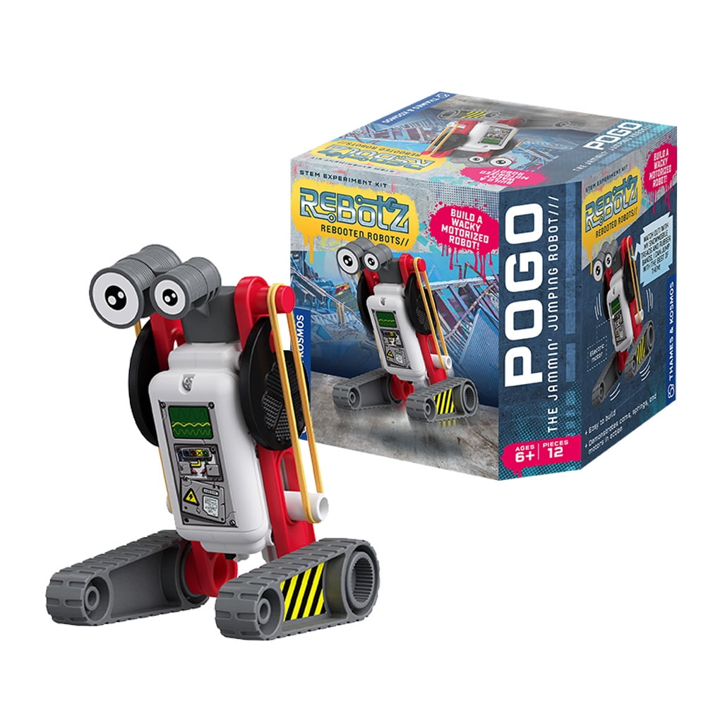 Thames & Kosmos - Robots - Rebotz Pogo The Jammin Jumping Robot